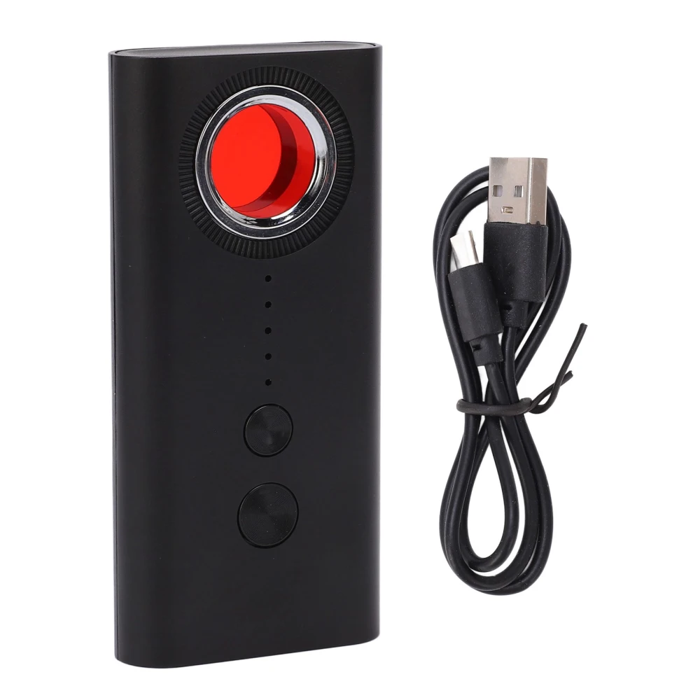 Camera Detector Portable Multifunctional LED BUG GPS Locator Detect Device 6 Level Adjustment Accurate Camera Finder