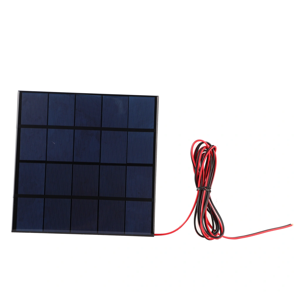 5V 4.5W 900mA Mini Solar Panel Charger High Conversion Rate Windproof Snowproof with 78.7in Cable