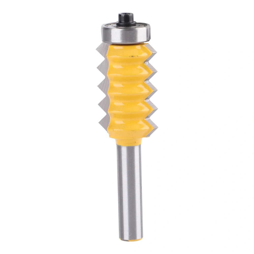 Finger Joint Router Bit Glue Milling Cutter Device 45# Steel V Tenoning Machine 8mm Shank30mm