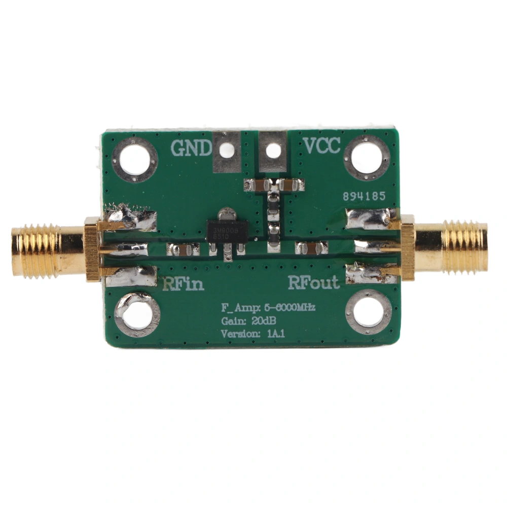 Low Noise Amplifier Module LNA RF Power Wideband 5‑6000MHz 20dB Gain Electronic Components