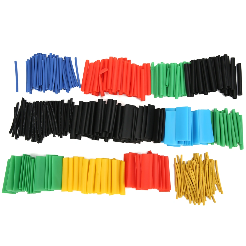 530Pcs Heat Shrink Tube Insulation Protection Sleeve Color Shrinkable Sleeving Wrap Set