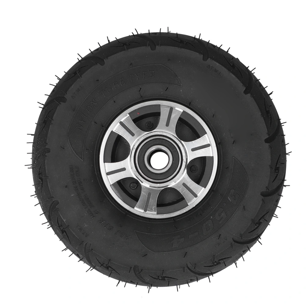 Dolly Wheels 20mm 280KPa Aluminium Alloy Lightweight High Durability Wheel Barrel Tires