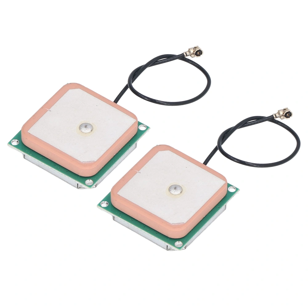 2Pcs GPS Passive Antenna Ceramic High Gain 28DBI GPS Module for Bus Stop Announcers