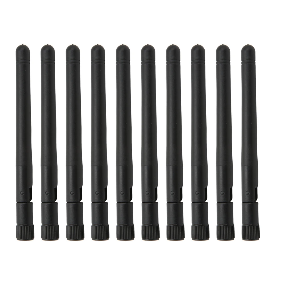 10Pcs Antenna SMA Male Inner Pin Omnidirectional High Gain Rotatable Adjustable External Antenna