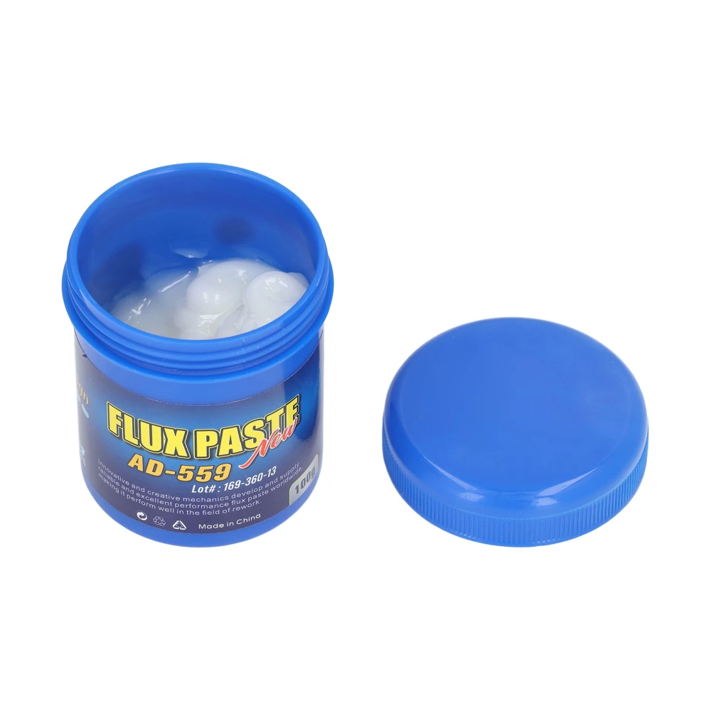 Solder Paste Environmentally Friendly Soldering Flux Cream for Electronics Repair 100g AD‑559