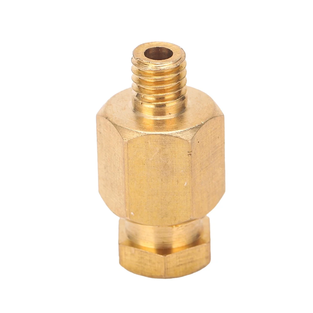 Pipe Nipple Brass Thread Straight Fitting Connection Adapter Industrial Piping SuppliesPD606