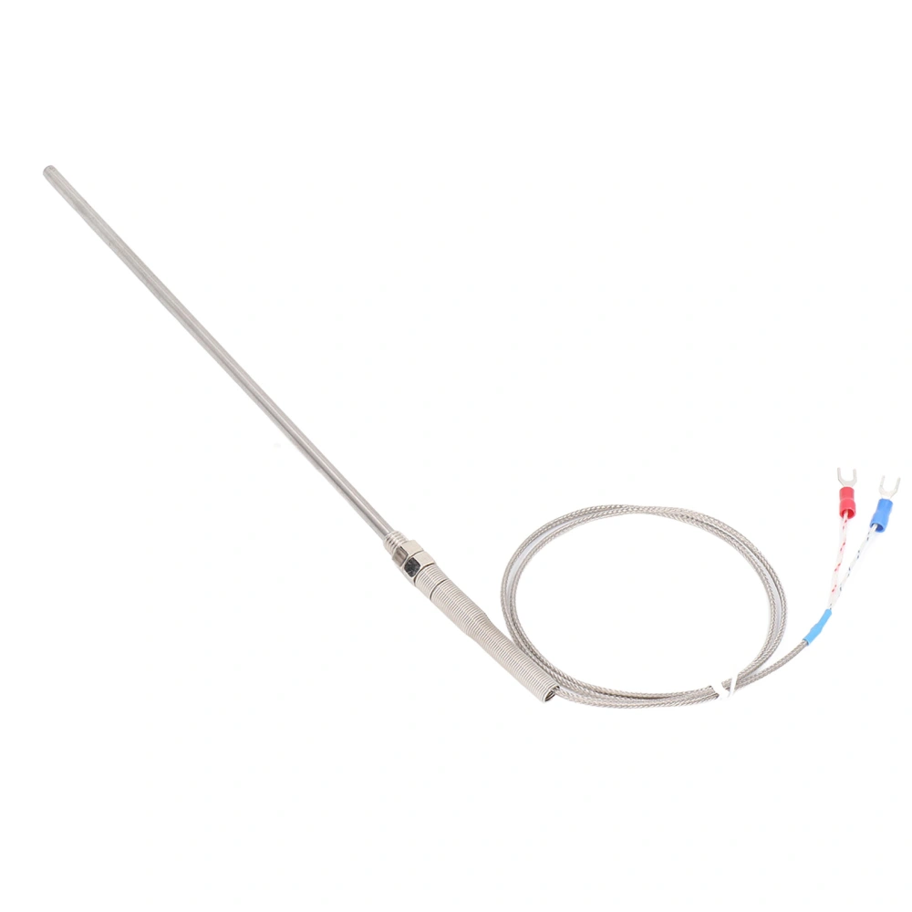 K Type Thermocouple 200mm Probe Fast Sense Response Speed Wide Measurement Range Temperature Sensor 2m/78.7in