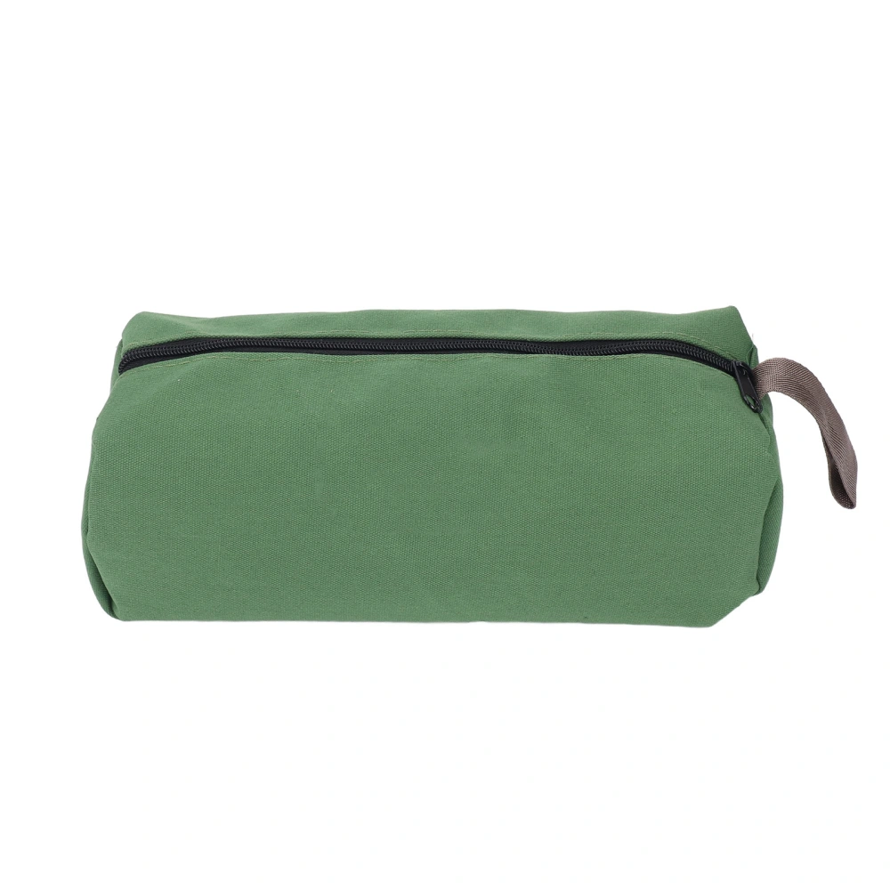 Wide Mouth Tool Bag Canvas Heavy Duty High Capacity Handbag Portable Multi Function for Storage S