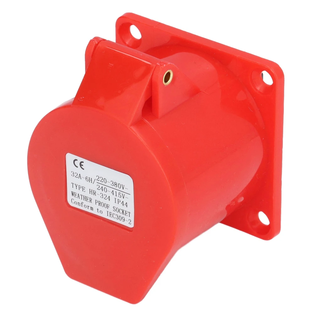 Industrial Socket Connector Concealed Power Outlet IP44 Waterproof 220‑250V/240‑415V