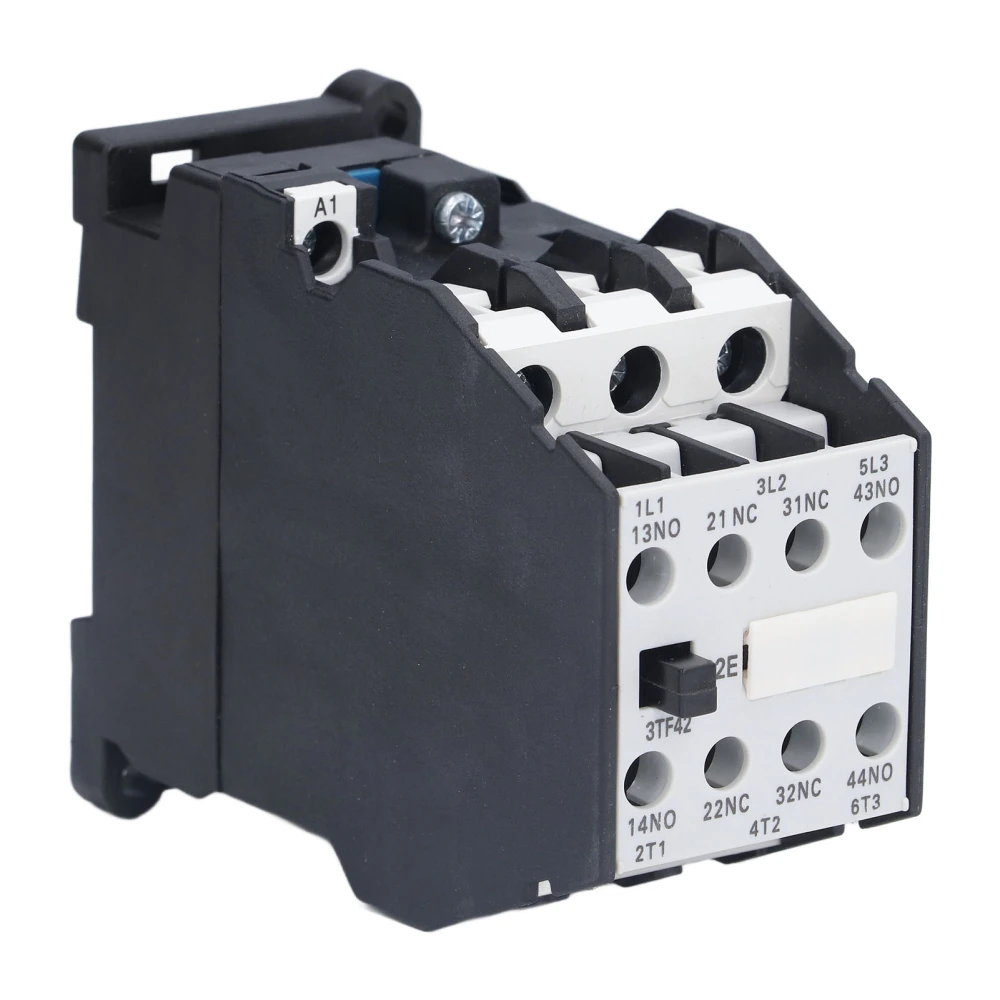 AC Contactor DIN Rail Mount Household Circuit Control Contactor 220V 50/60Hz 16A 2NO 2NC 3TF42