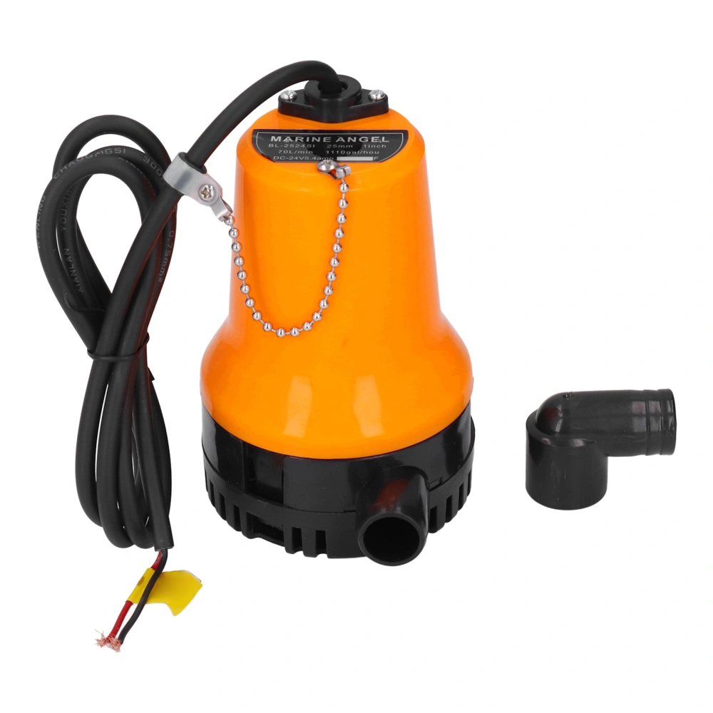 Submersible Pump DC Micro Ultra Quiet High Lift for Fish Tank Pond Aquarium 70L/H 45W 24V