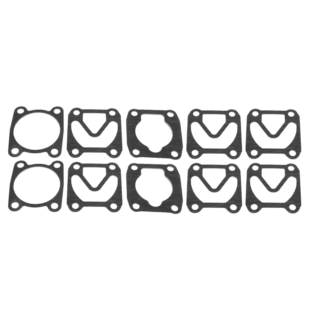 10 Sets Cylinder Head Gasket Seal Paper Engineering Plastic Automotive Replacement