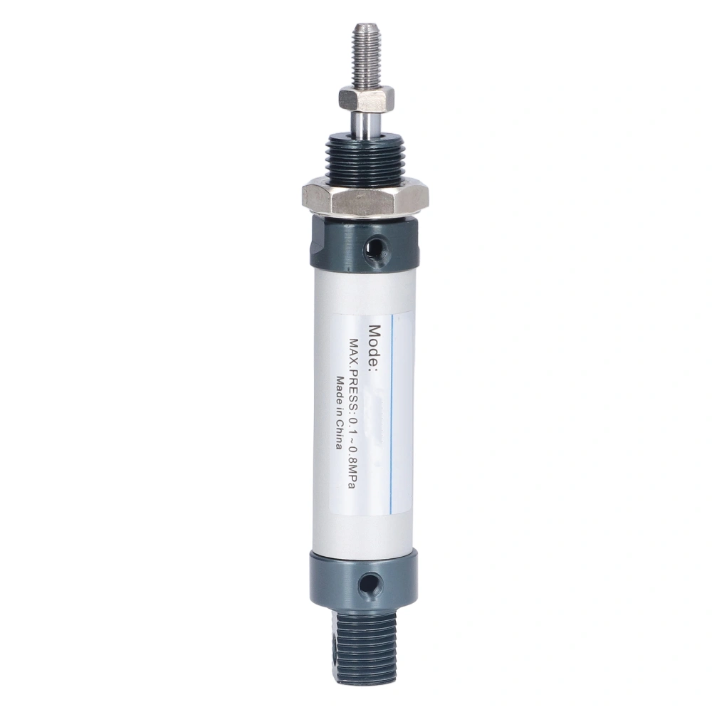 16mm Mini Air Cylinder Aluminum Alloy Double Action Pneumatic Cylinder 30‑800mm/s 0.1‑0.8MpaMAL16x75