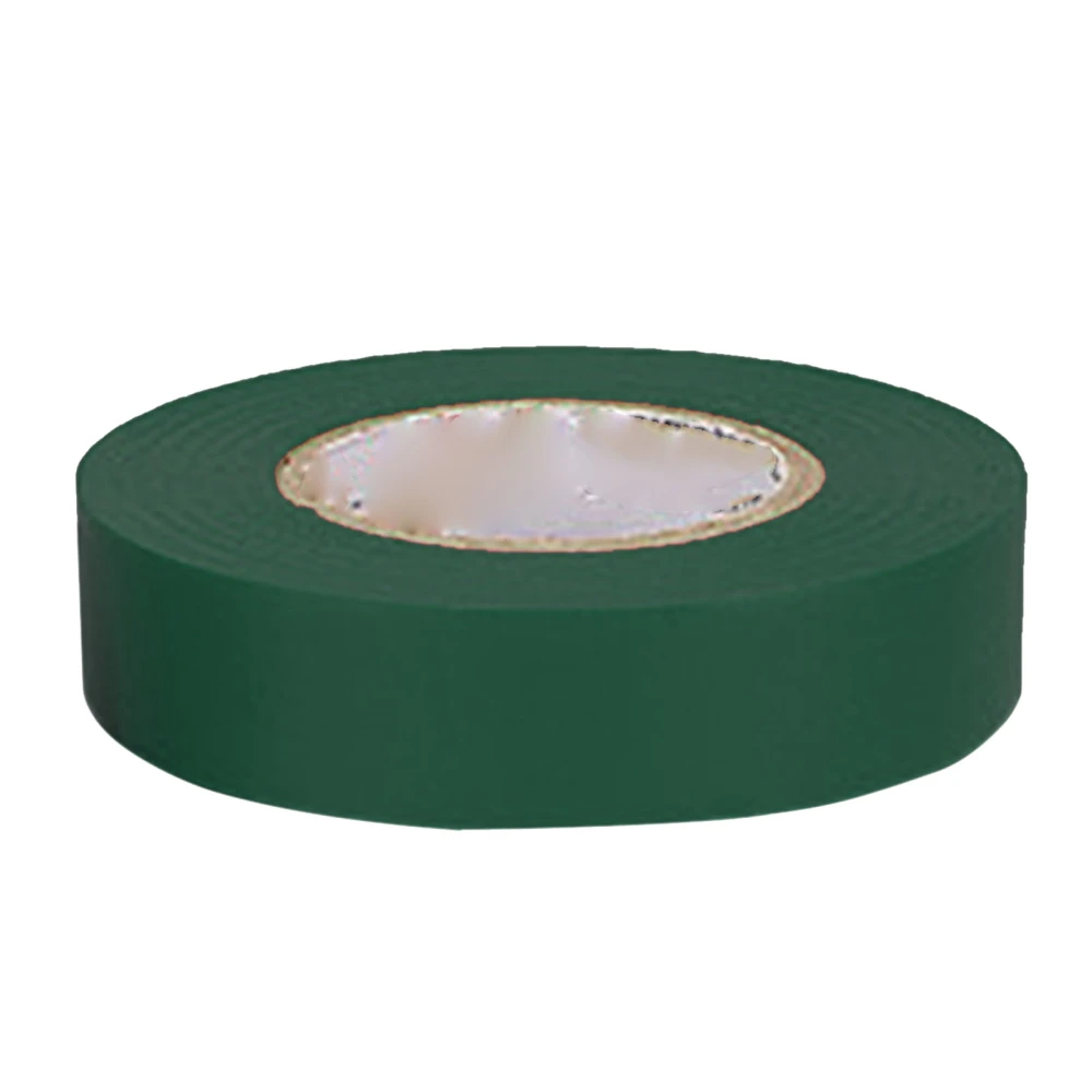 Insulating Tape Universal PVC Electrical Tapes 600V High Voltage Resistant Industrial SuppliesGreen 1500(100meter)