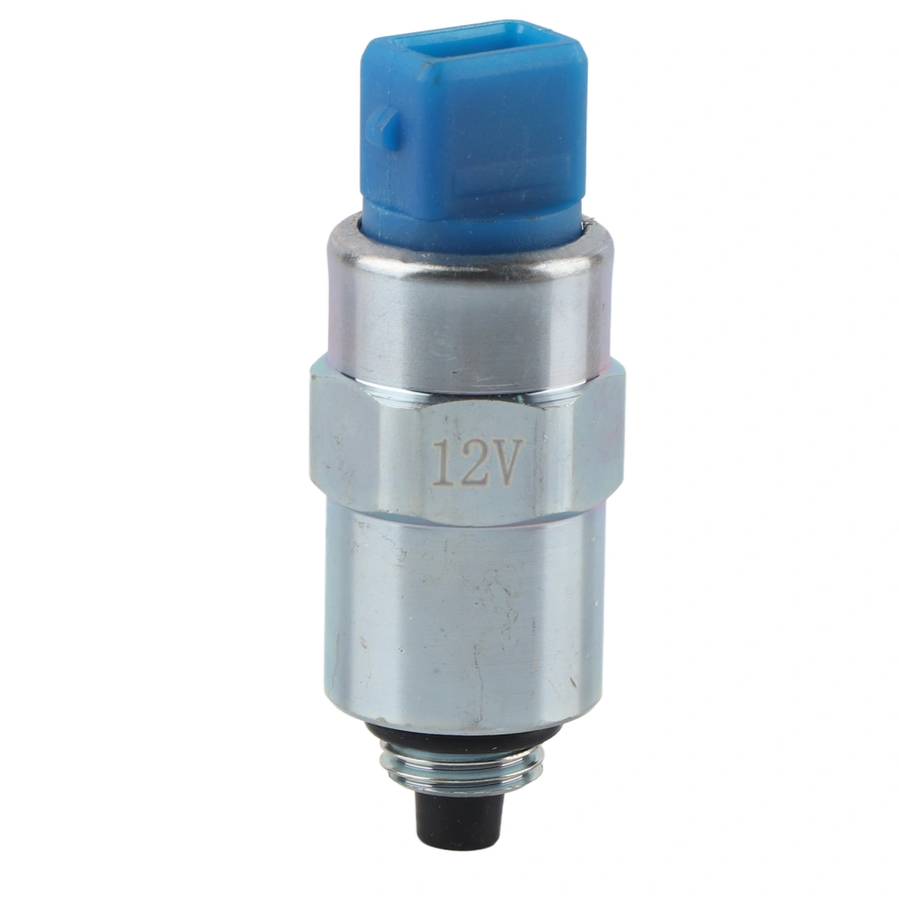 12V Fuel Shutdown Shutoff Solenoid 716‑30255 Replacement for JCB 3CX 4CX Backhoe Loader