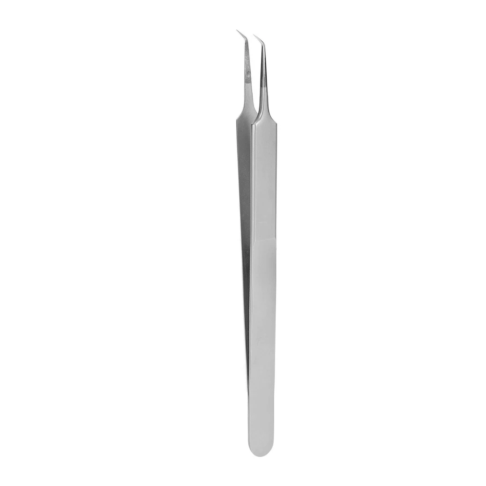 Hardened Tweezers Curved Accurate Repair Maintenance Fixture Super Fine Tip Lengthened BST‑18