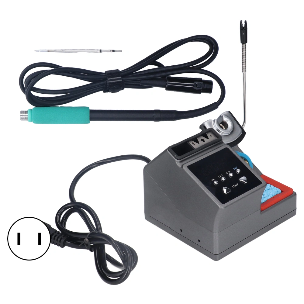 Soldering Station Digital Display Adjustable Temperature 120W A9 for Kaisi210 Soldering Iron Tip Prise US AC 110V