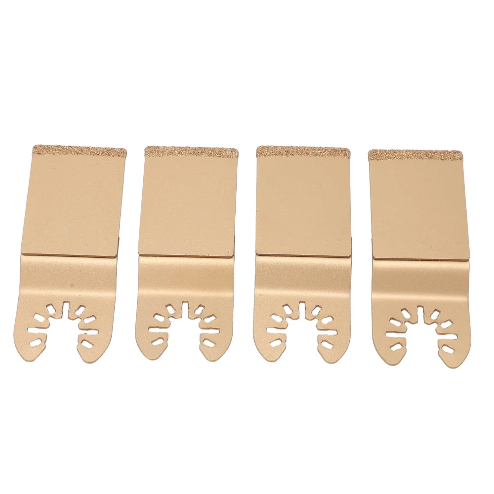 4PCS Oscillating Saw Blade Diamond Cemented Carbide 1.3in Wood Multitool Blade for Woodworking