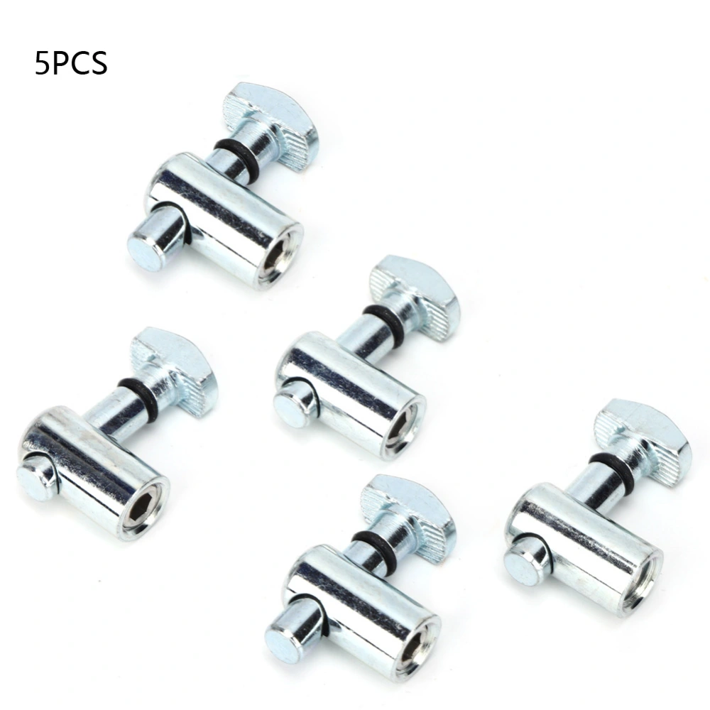 5pcs Carbon Steel Corner Connector for 30/40 European Standard Aluminum Profiles0 Degree