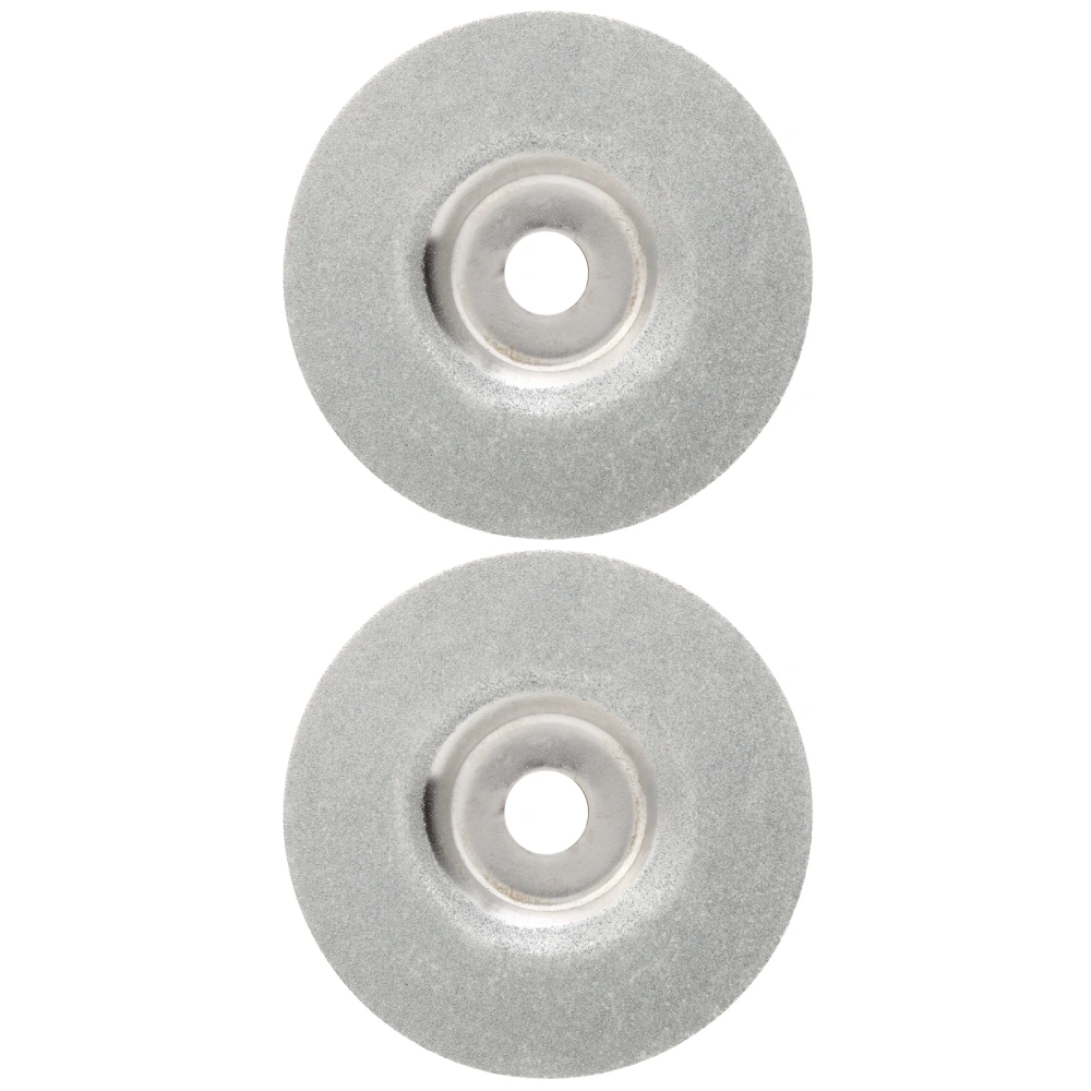 2pcs 4in Diamond Grinding Disc Glass Marble Ceramics Cutting Saw Blade Wheel Disc