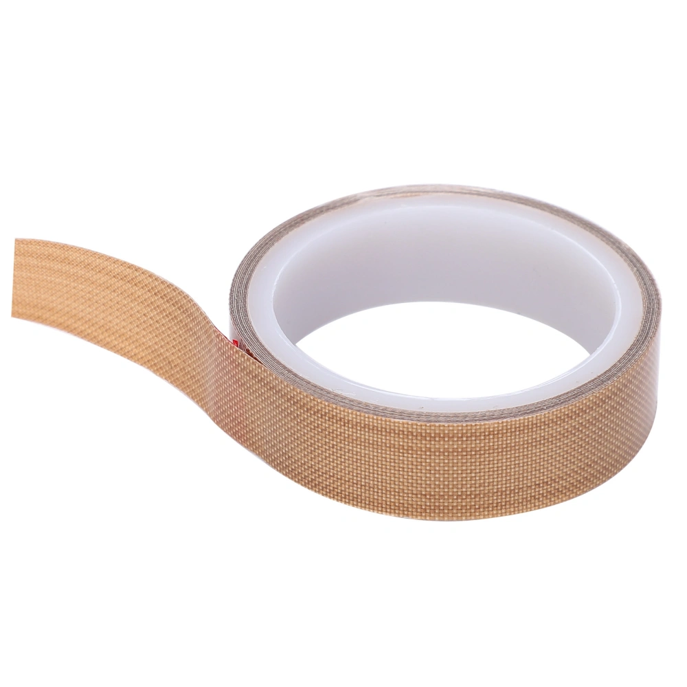 Heat Resistant Tape PTFE Material Adhesive Thermal Insulation Sealing Tape Roll for Sealer0.18mm x 19mm x 10m