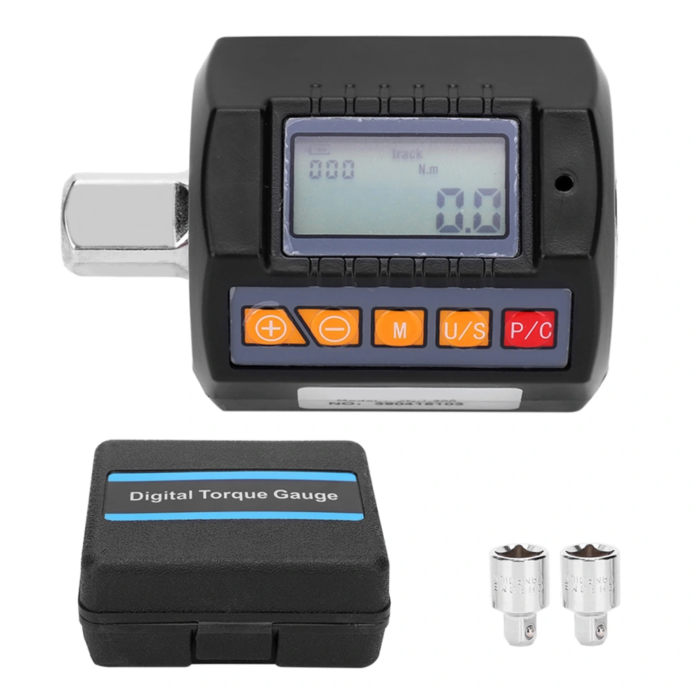 Digital Display Torsion Meter Portable High Accuracy Wrench Adapter ZNC‑200 6‑200N.M