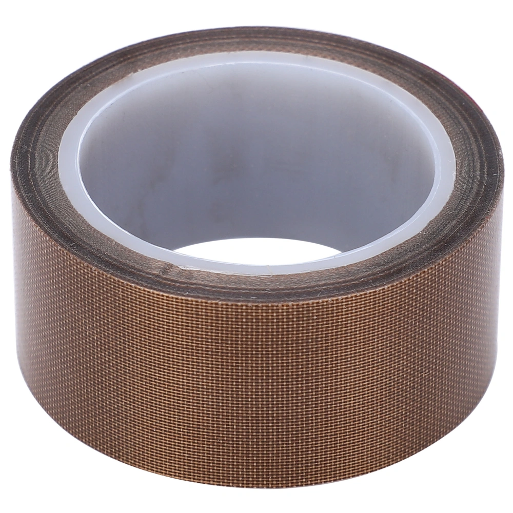 PTFE Tape High Temperature Cloth Insulation Adhesive Roll Vacuum Sealing Machine Consumables0.13mm x 13mm x 10m