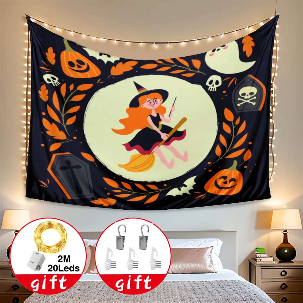 Halloween Decorative Tapestry, Ghost Tapestry, for Room Paty Decor,#293