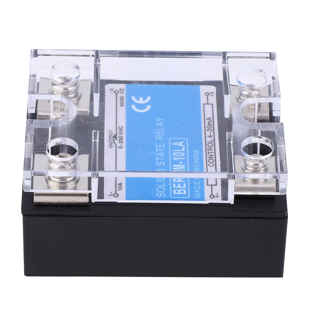 BERM Solid State Relay Single Phase 4~20mA Current Type Voltage Regulator 0~250VACBERM-10LA