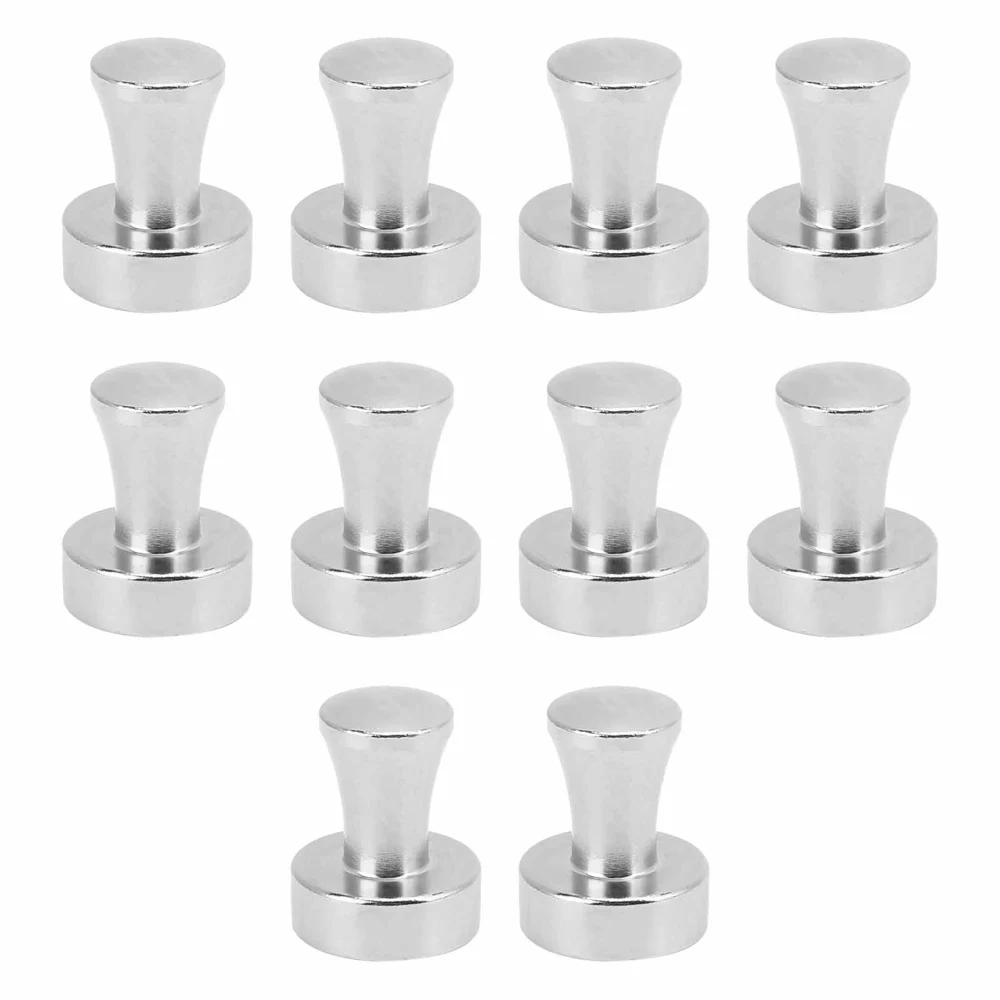 10pcs Magnetic Push Pins Whiteboard Magnet Board Push Pins for School Home Office