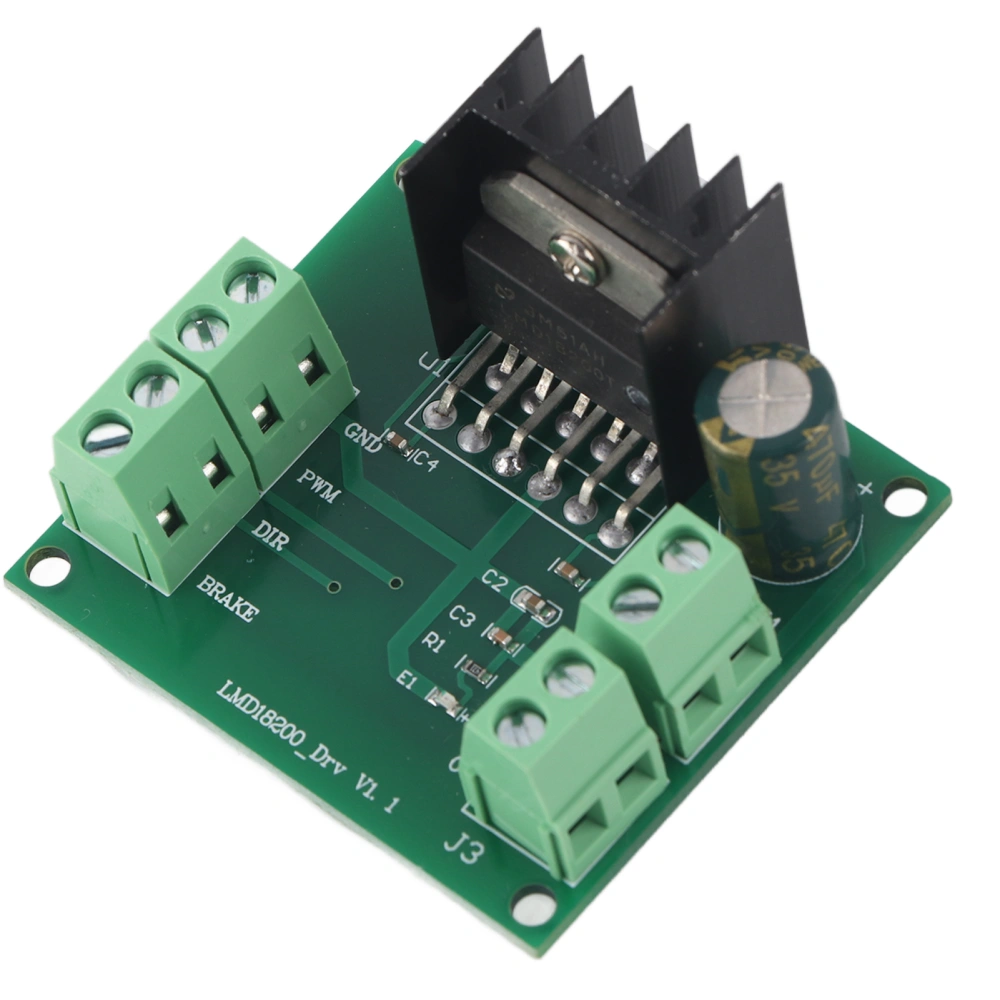 DC Motor Drive Module PWM Speed Regulation Motor Driver Controller Board LMD18200T 4.5‑5.5V