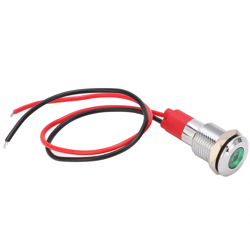 LED Metal Indicator Light Waterproof Power Small Corded Industrial Control Components 10mm220V