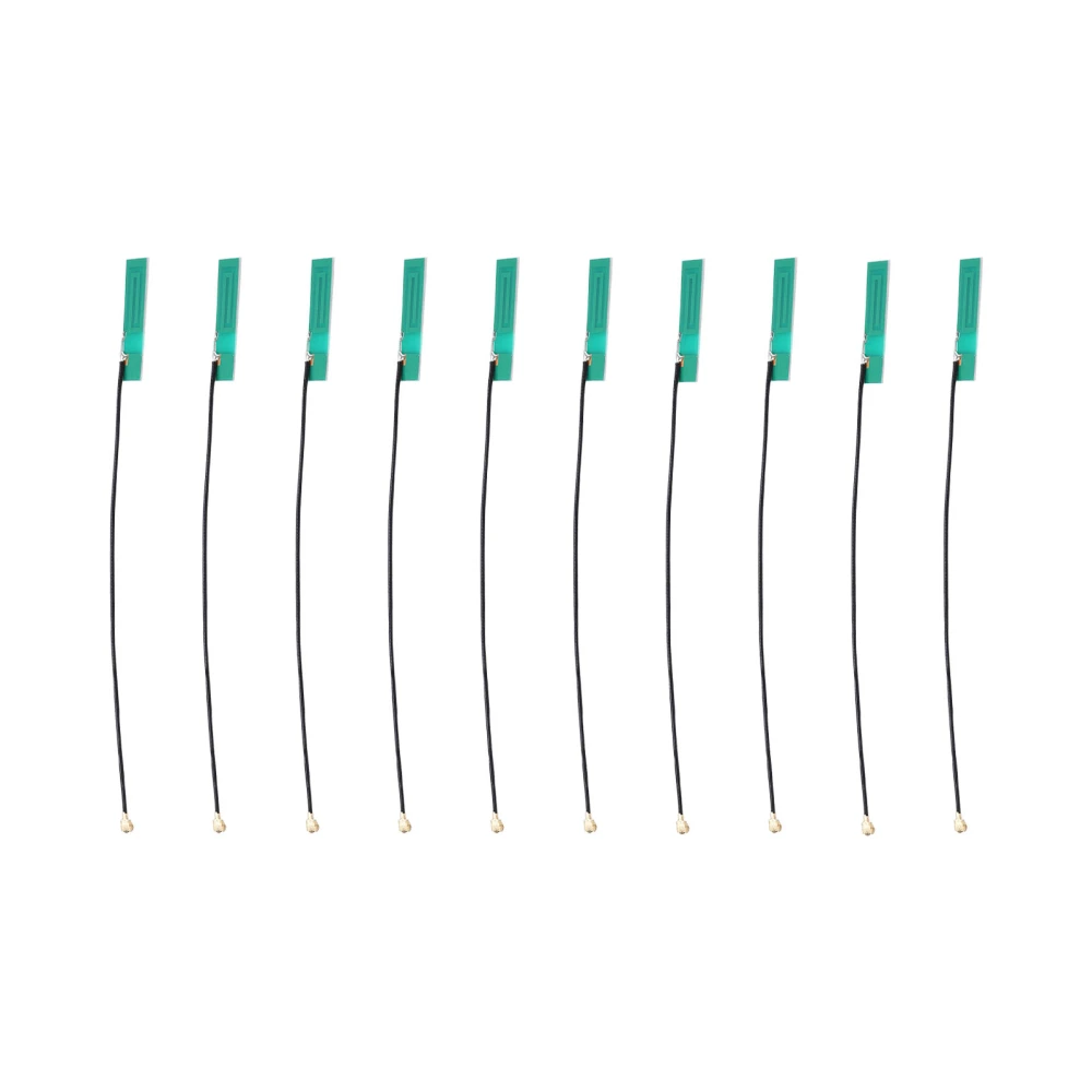 10pcs NZGSMPCB003 Built in PCB Antenna RG1.13 Wire 3dBi 2G 3G PCB Antenna for Security Alarm Smart Home