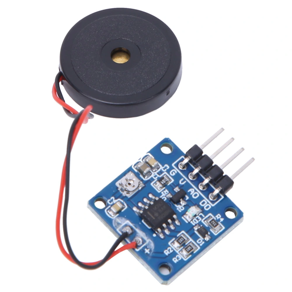 Piezoelectric Vibration Tapping Sensor Module Vibration Switch Module 5.0V DC AD/DO