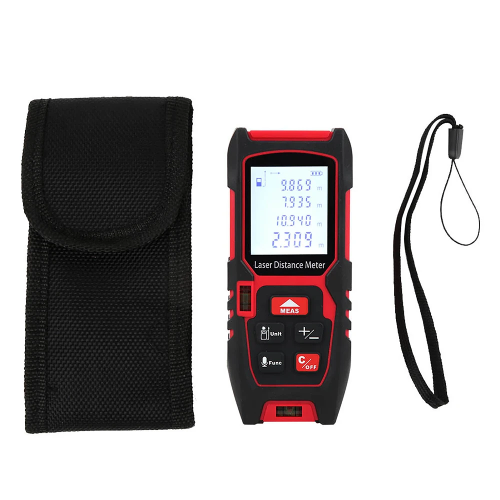 Infrared Distance Meter Portable Altimeter Handheld Laser High Accurancy Indoor Measurement(100 Meter )