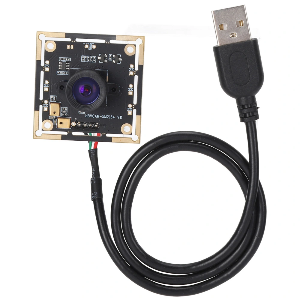 Camera Module 5MP 100° Wide Angle USB 2.0 Free Driver OV5693 Chip Board Accessory