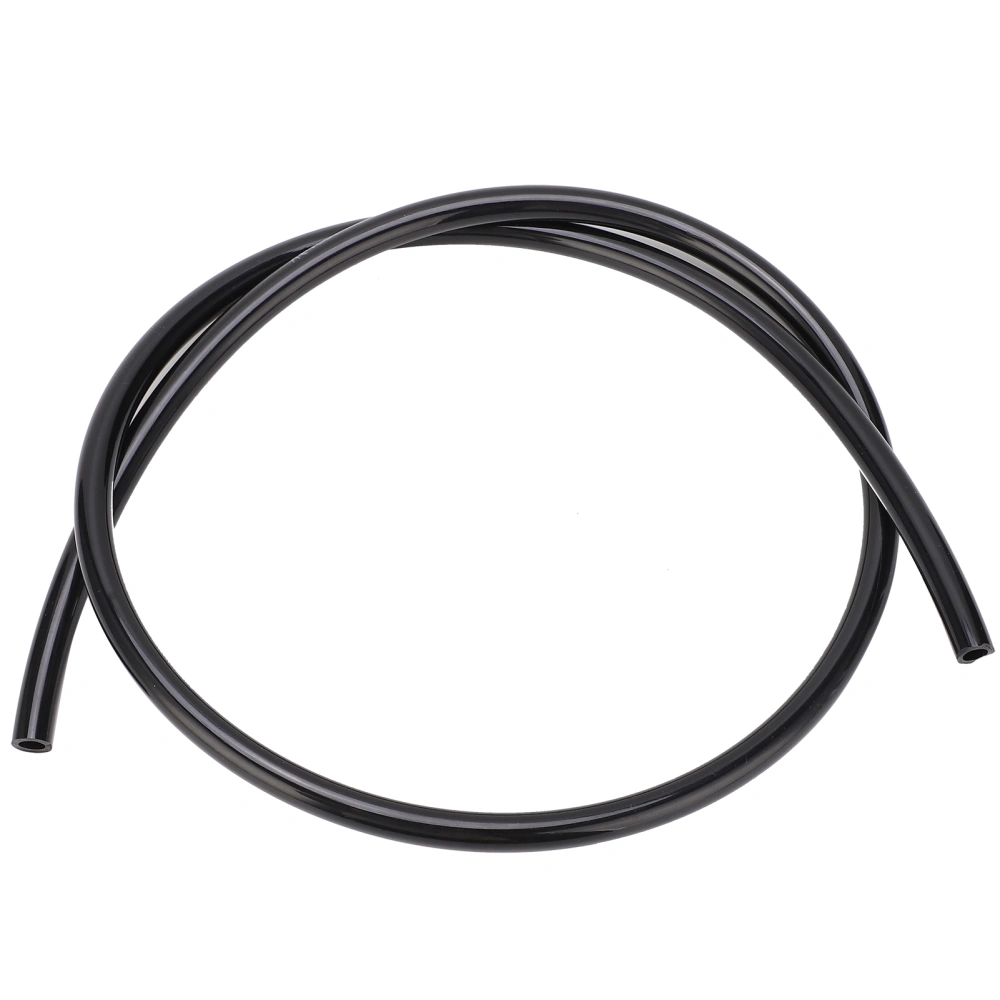 Pneumatic Hose Flexible Air Compressor TPU Tube Pipe for Chemical Fuel Oil TPU1612 OD16xID12Black 1meter