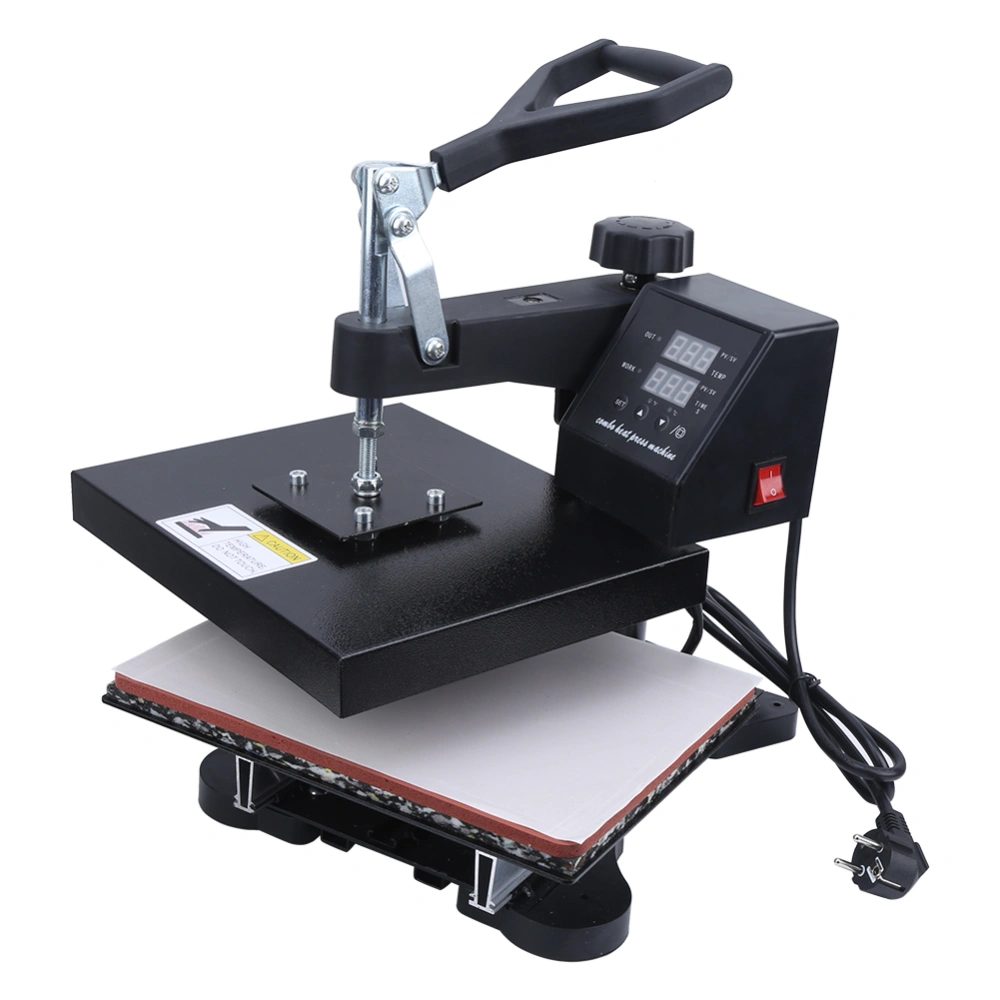 High Pressure Dual Display Digital Manual T shirt Heat Press Machine EU Plug 230V