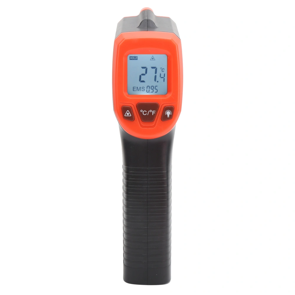 Temperature Measuring Gun Infrared with LCD Display Industrial Thermometer GM320SRed