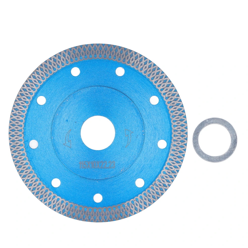 Diamond Saw Blade 115mm Dry Wet Cut Cutting Disc Wheel Tool for Ceramic Granite Marble Blue