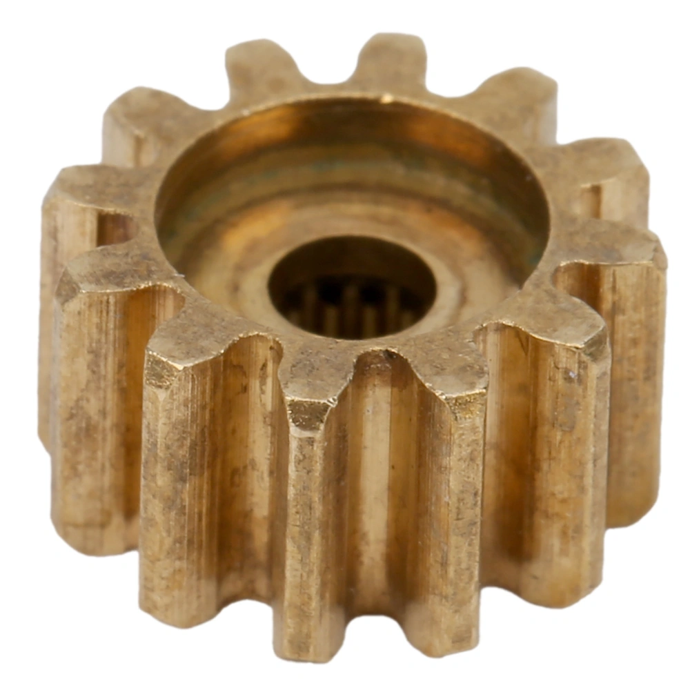 4305‑0025‑0012 Servo Gear 12 Tooth Brass Gear 25 Tooth Spline MOD 0.8 Gear Replacement Servo Parts