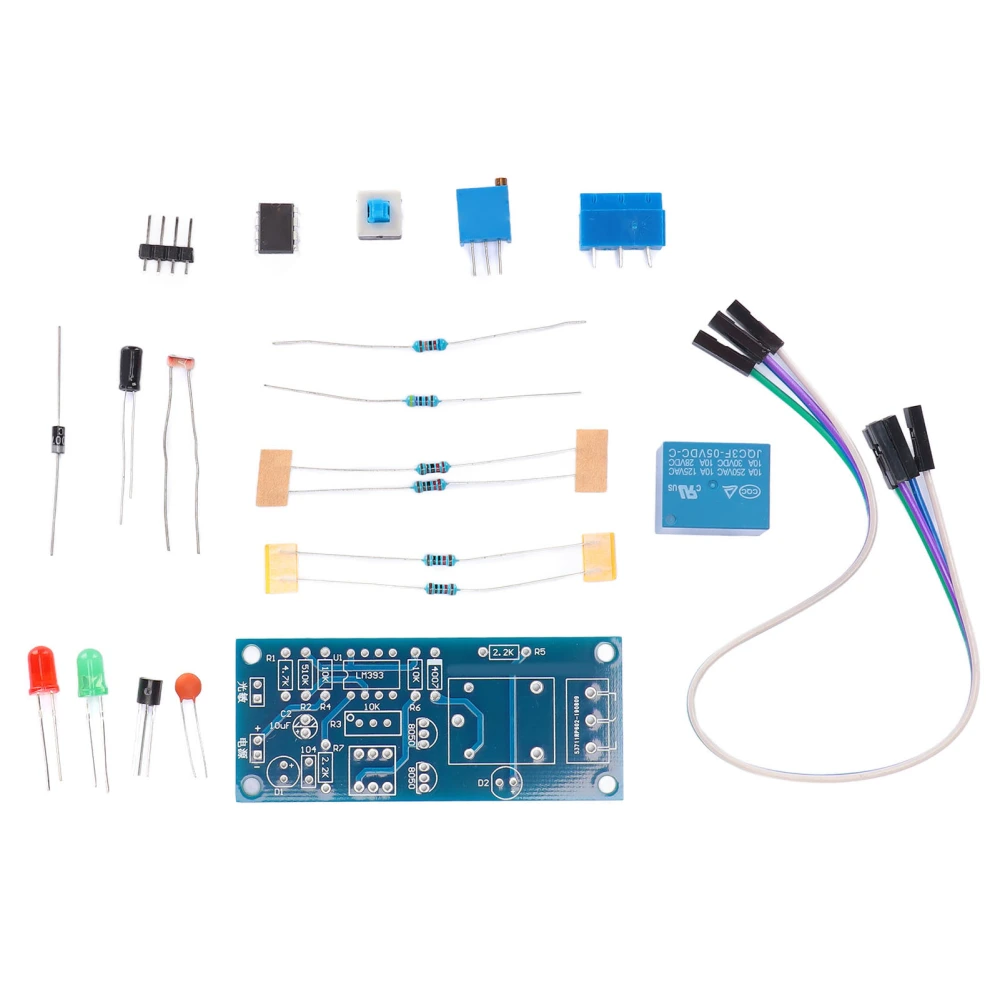 Light Control Switch DIY Kit ABS Street Lamp Automatic Controls Switches Manual Circuit Board