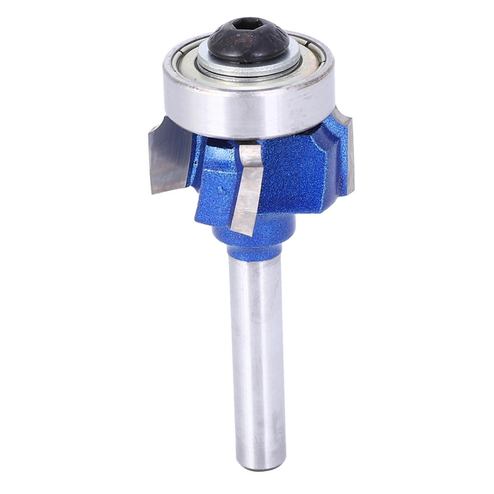 4-Tooth Round Edging Milling Cutter 8mm / 0.3in Router Bit for Electric Trimmers Engraving Machines8XR3