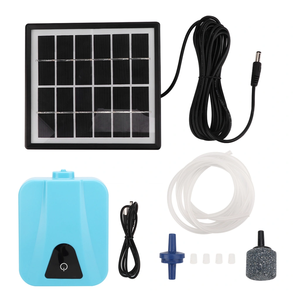 AP003 Solar Powered Air Pump Ac DC Dual Use Solar Aerator Oxygenator Pump for Aquariums