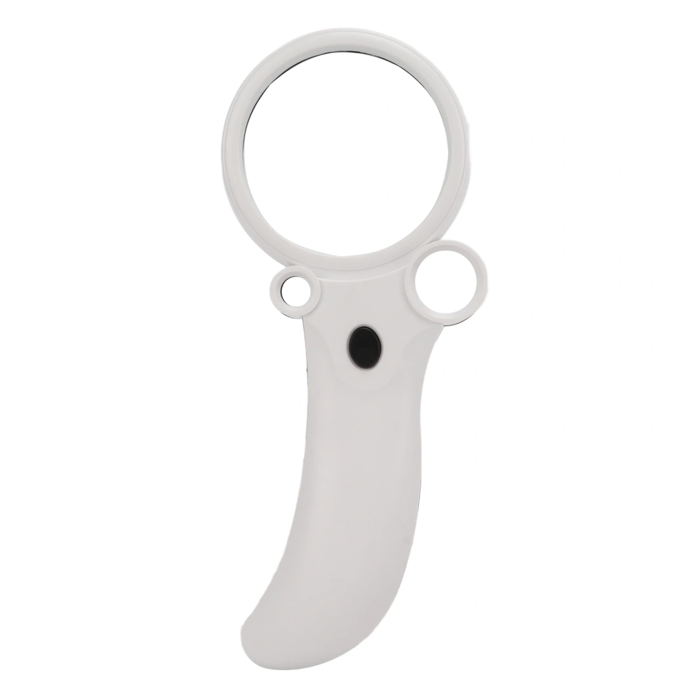 Magnifying Glass High Definition Zoom Illumination Fill Light 2.5X 25X 55X Magnifications Handheld Magnifier for Home