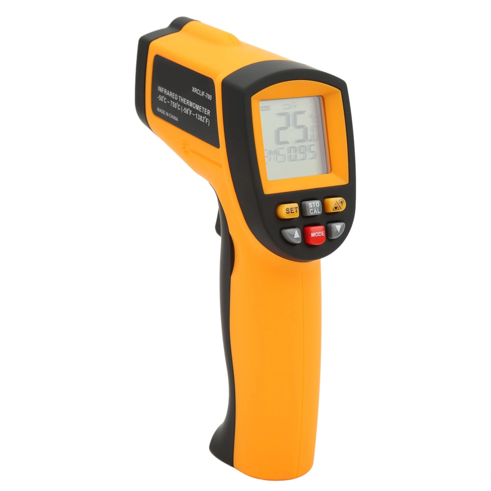 XRCLIF‑700 ‑50‑750℃ Infrared Thermometer Contact Free Industrial Temperature Meter for Cooking Refrigerator