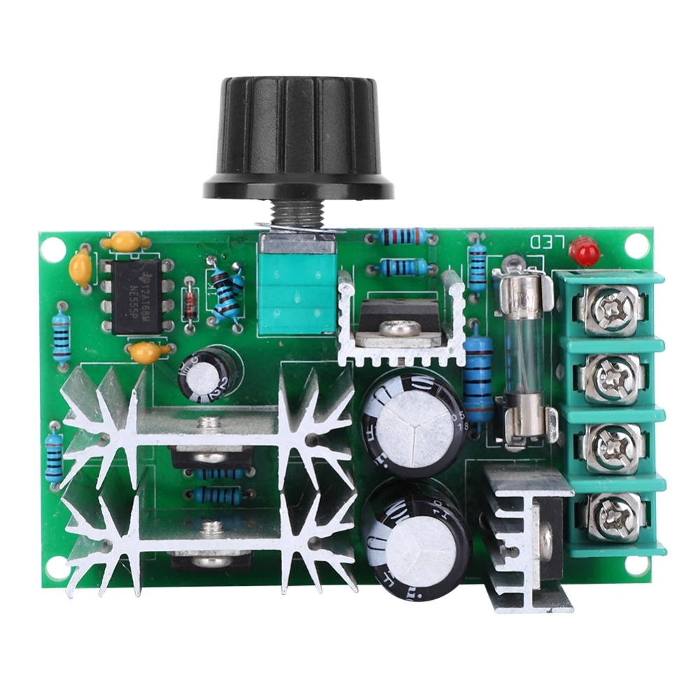 DC Motor Speed ​​Controller Module PWM Governor Power Regulator Fan 12V24V36V48V 20A