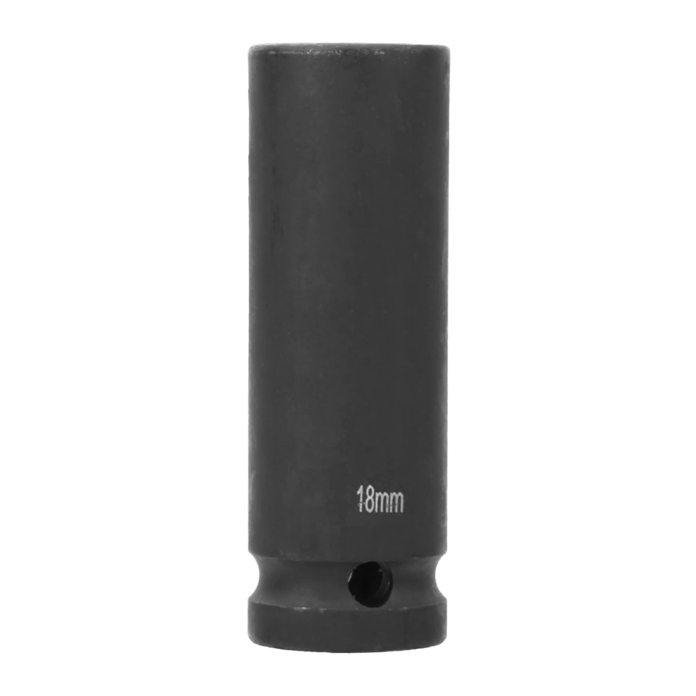 1/2 Inch Drive 17/18/19mm Metric Deep Impact Socket 6 Point Pneumatic Air Socket18mm