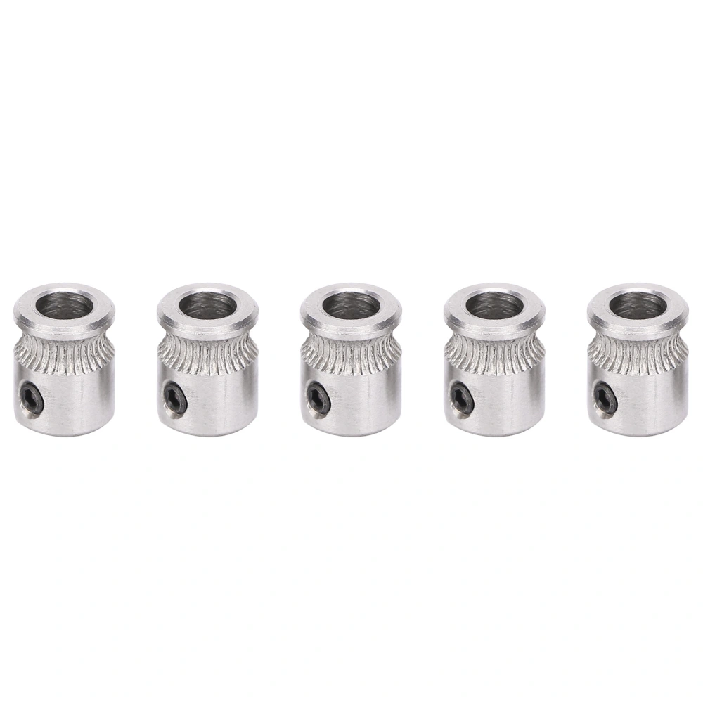 5Pcs Feedstock Wheel for MK8 Extruder Feeding Concave Gear 3D Printer Accessories