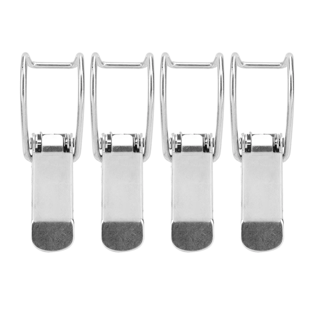 Metal Hasp Suitcase Chest Lock Clasp Door Box Toggle Latch Catch4pcs 201 Stainless Steel